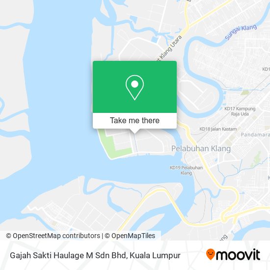 Peta Gajah Sakti Haulage M Sdn Bhd