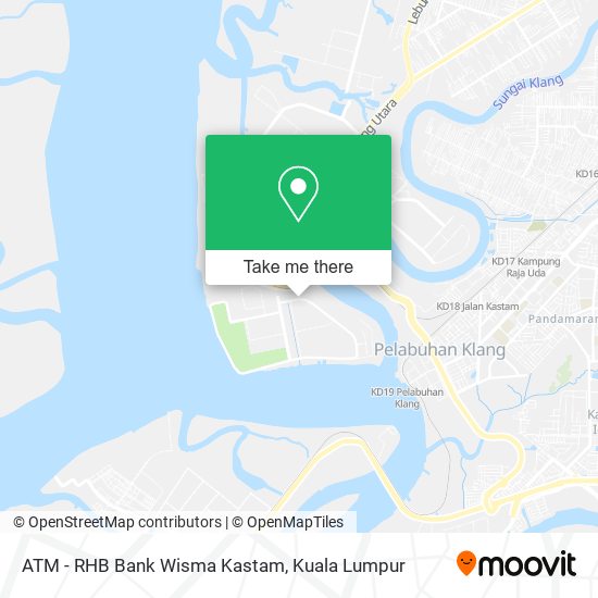 ATM - RHB Bank Wisma Kastam map