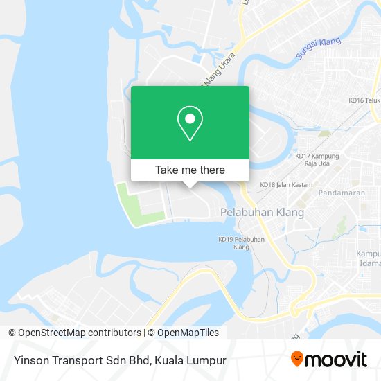 Peta Yinson Transport Sdn Bhd