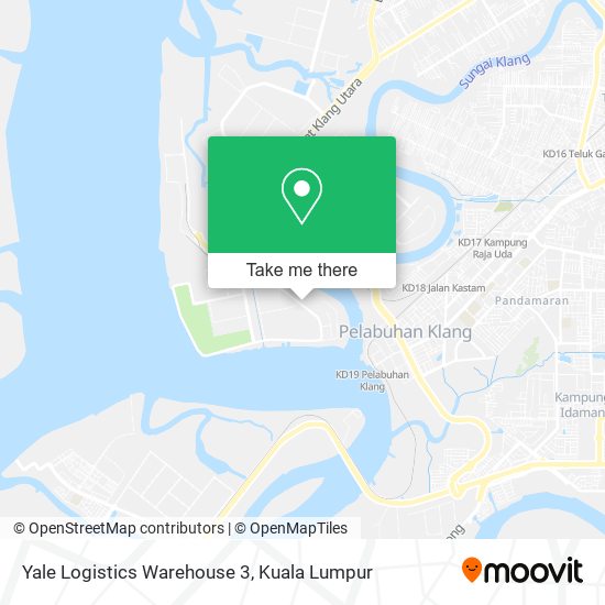 Yale Logistics Warehouse 3 map