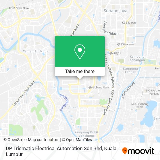 DP Tricmatic Electrical Automation Sdn Bhd map