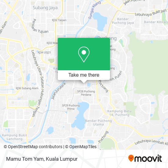 Mamu Tom Yam map