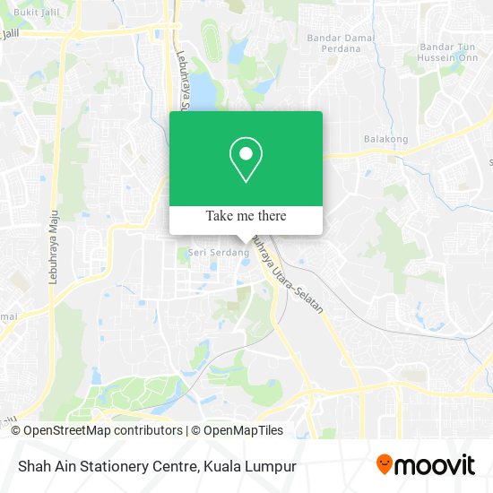 Shah Ain Stationery Centre map