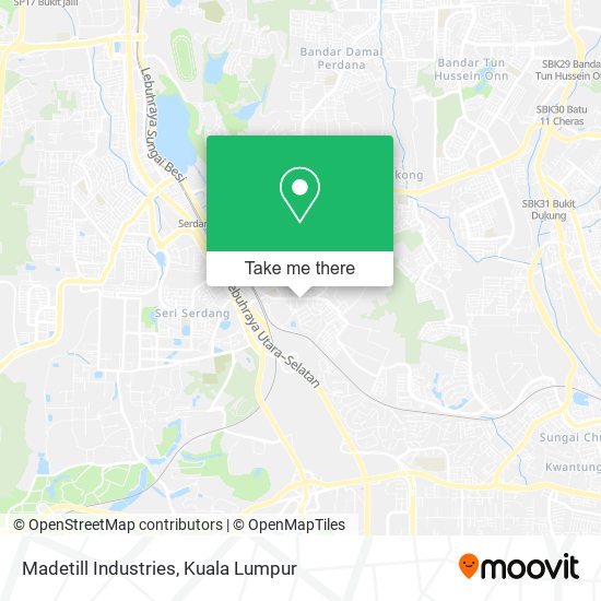 Madetill Industries map