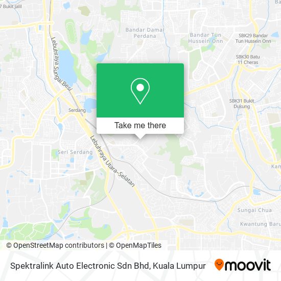 Spektralink Auto Electronic Sdn Bhd map