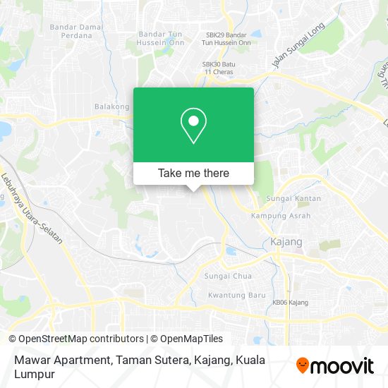 Peta Mawar Apartment, Taman Sutera, Kajang