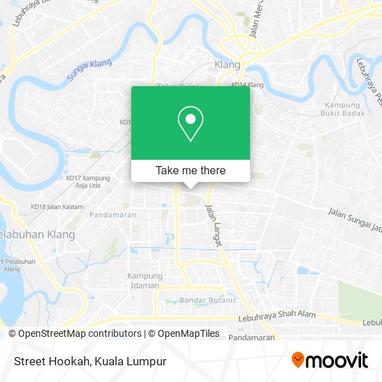 Street Hookah map