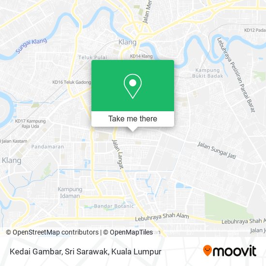 Kedai Gambar, Sri Sarawak map