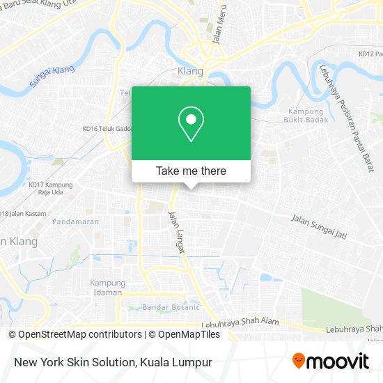 New York Skin Solution map