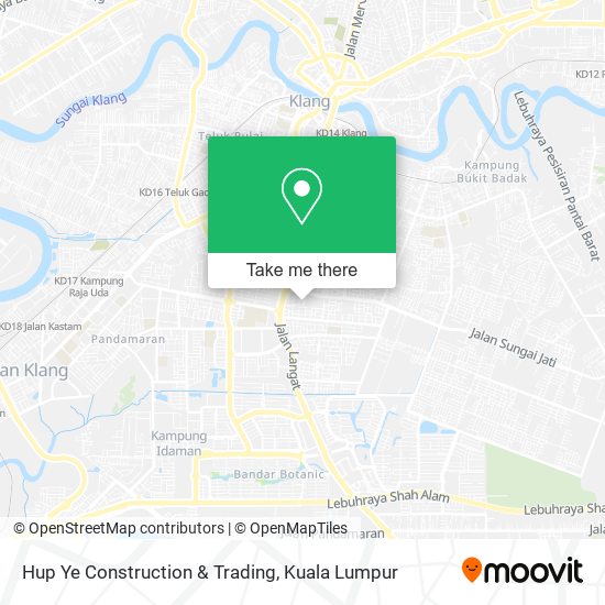 Hup Ye Construction & Trading map