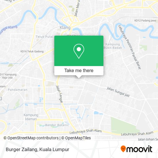 Burger Zailang map