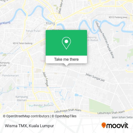 Wisma TMX map