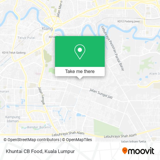 Khuntai CB Food map