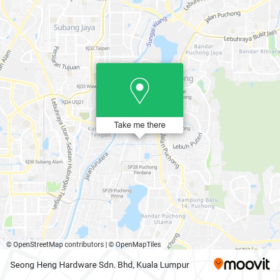 Seong Heng Hardware Sdn. Bhd map