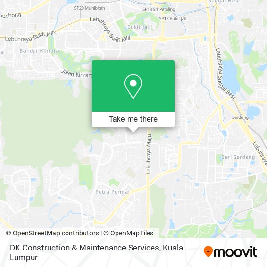 DK Construction & Maintenance Services map