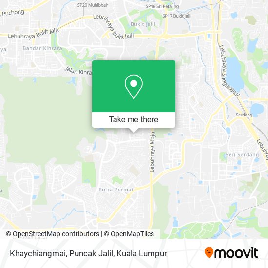 Peta Khaychiangmai, Puncak Jalil