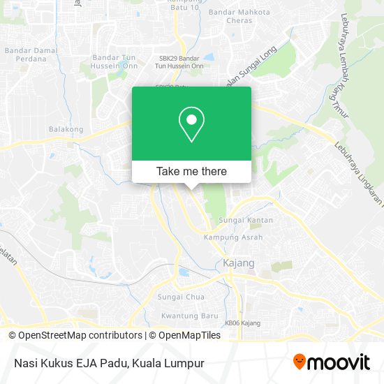 Nasi Kukus EJA Padu map