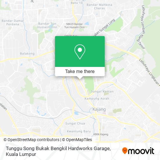 Tunggu Song Bukak Bengkil Hardworks Garage map