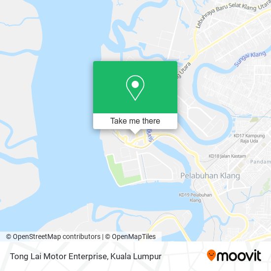 Tong Lai Motor Enterprise map