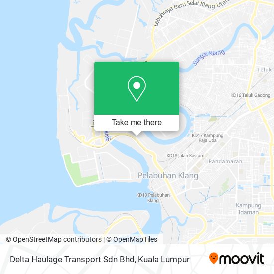 Delta Haulage Transport Sdn Bhd map