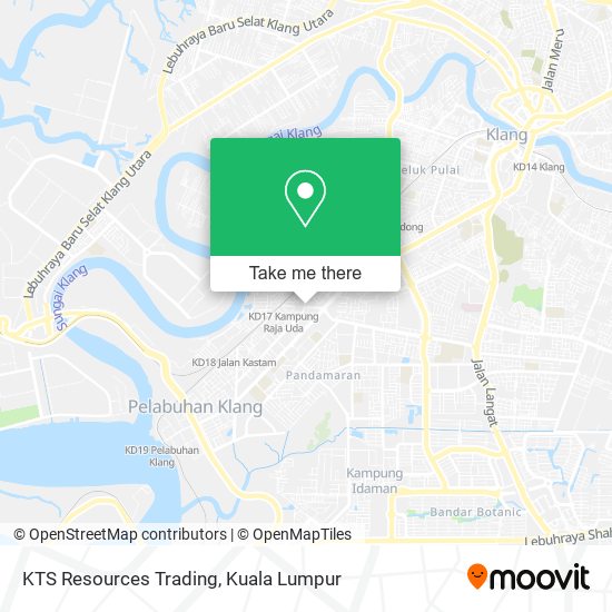 KTS Resources Trading map