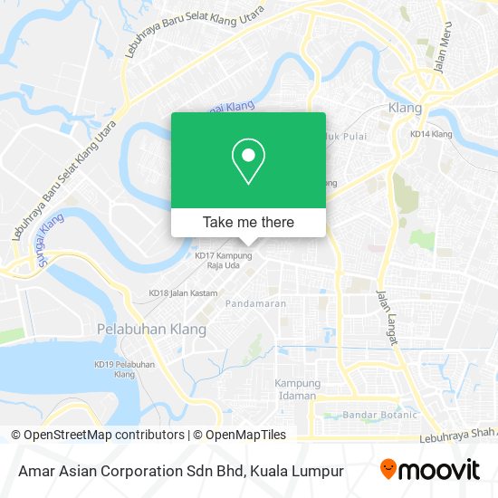 Amar Asian Corporation Sdn Bhd map