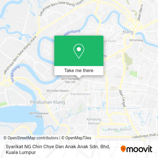 Syarikat NG Chin Chye Dan Anak Anak Sdn. Bhd map