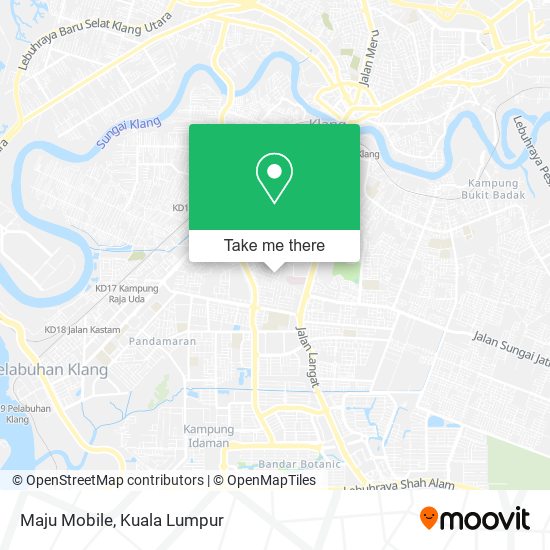 Maju Mobile map