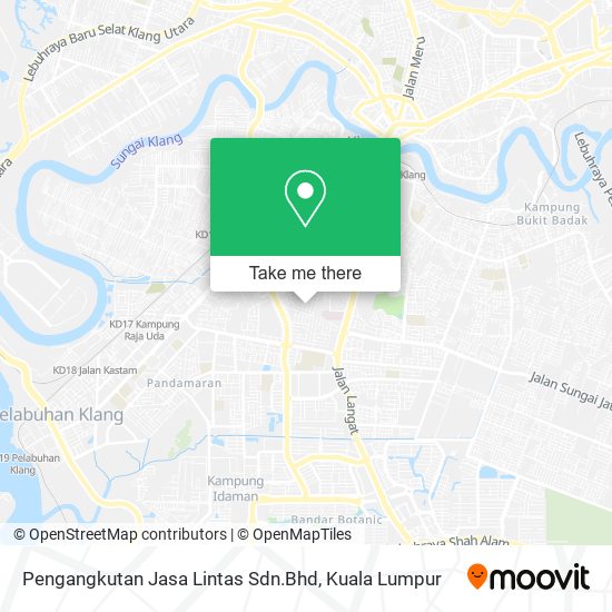 Peta Pengangkutan Jasa Lintas Sdn.Bhd