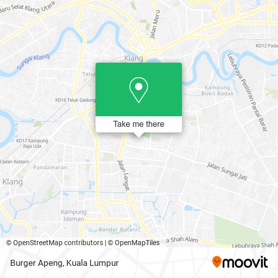 Burger Apeng map
