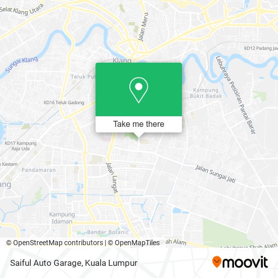 Saiful Auto Garage map