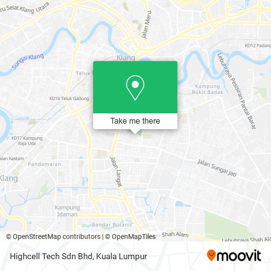 Highcell Tech Sdn Bhd map