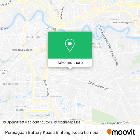 Perniagaan Battery Kuasa Bintang map