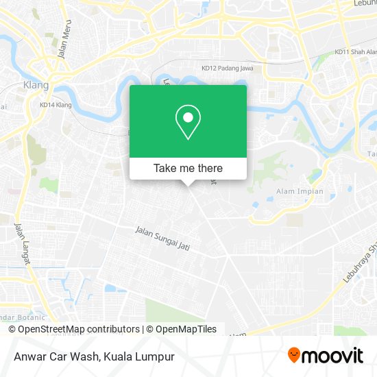 Anwar Car Wash map