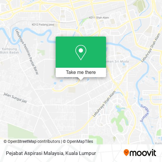 Peta Pejabat Aspirasi Malaysia