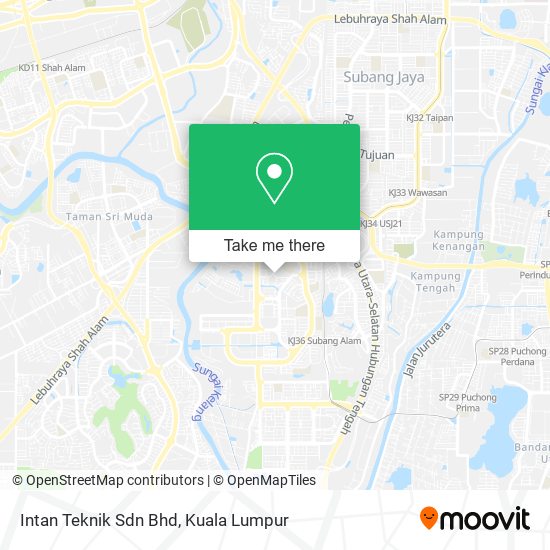 Intan Teknik Sdn Bhd map