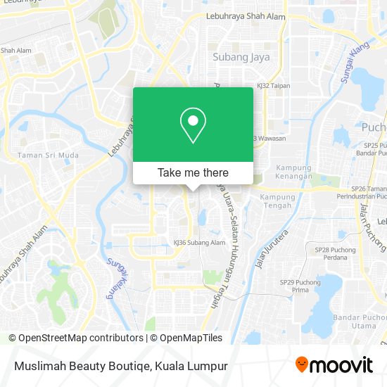 Muslimah Beauty Boutiqe map