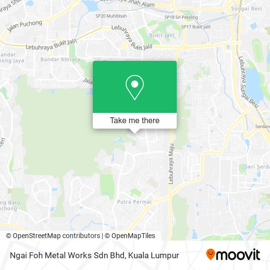 Ngai Foh Metal Works Sdn Bhd map