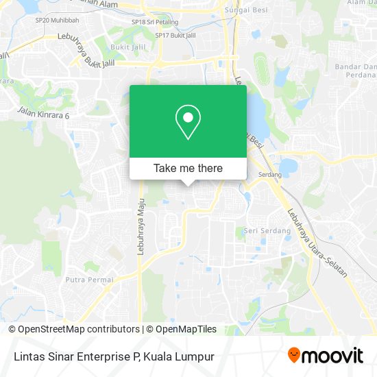 Lintas Sinar Enterprise P map