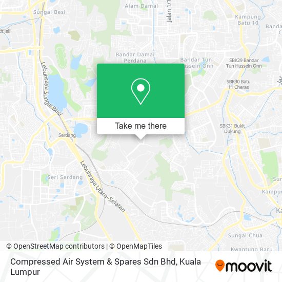 Compressed Air System & Spares Sdn Bhd map