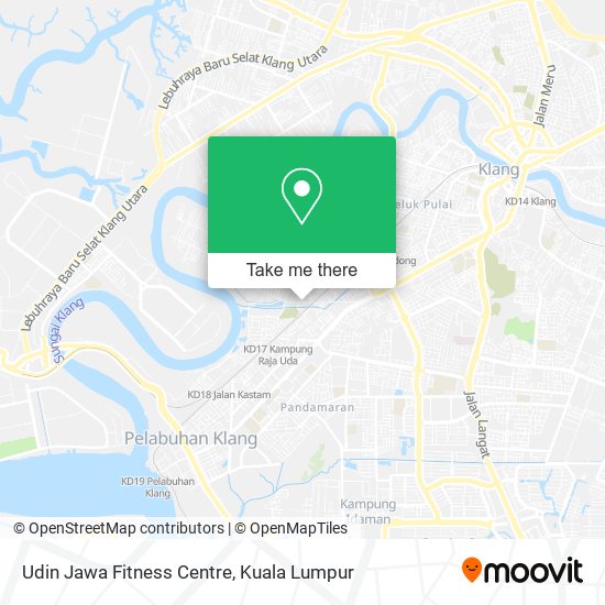 Udin Jawa Fitness Centre map