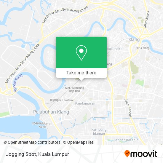 Jogging Spot map