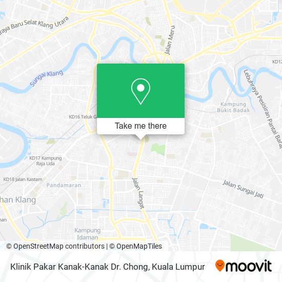 Klinik Pakar Kanak-Kanak Dr. Chong map