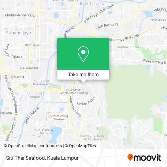 Siti Thai Seafood map