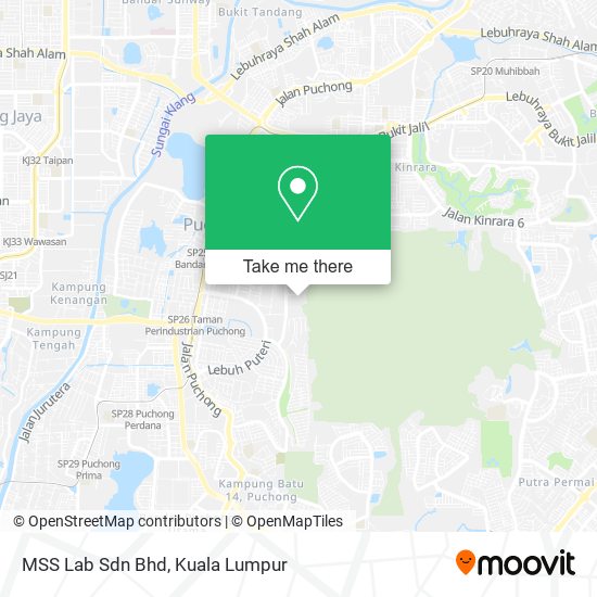 MSS Lab Sdn Bhd map