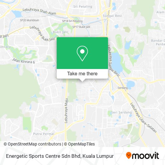 Energetic Sports Centre Sdn Bhd map