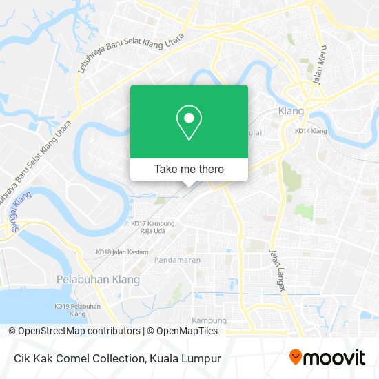 Cik Kak Comel Collection map