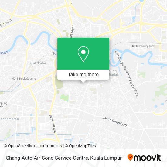 Shang Auto Air-Cond Service Centre map