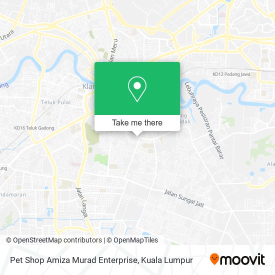 Peta Pet Shop Amiza Murad Enterprise