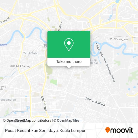 Pusat Kecantikan Seri Idayu map